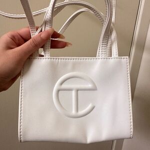 Small Shopping Bag Telfar - White
